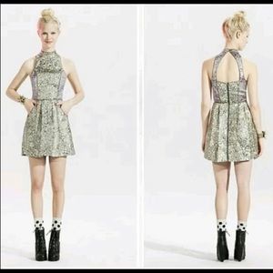Metallic Cocktail Dress from Urban Outfitters